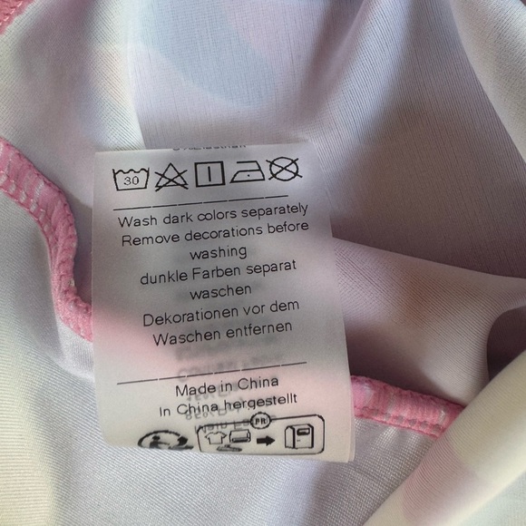 Grace Karin Long Sleeve Colorful Kids Swim Rash Guard Rainbow cheetah animal 8y - Picture 4 of 4